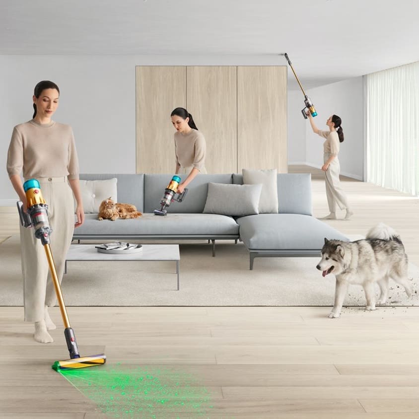 Пылесос Dyson V15s Detect Absolute вертикальный/беспроводной, Malaysia (Premium)